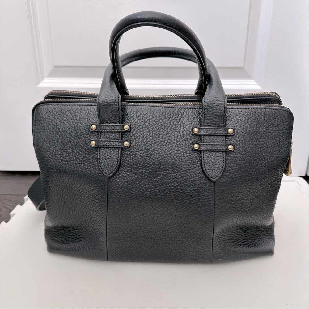 GiGi New York Black Satchel - Picture 2 of 12